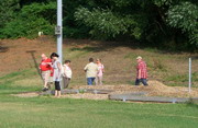 Menschen mit Handicap Fußball / Walking