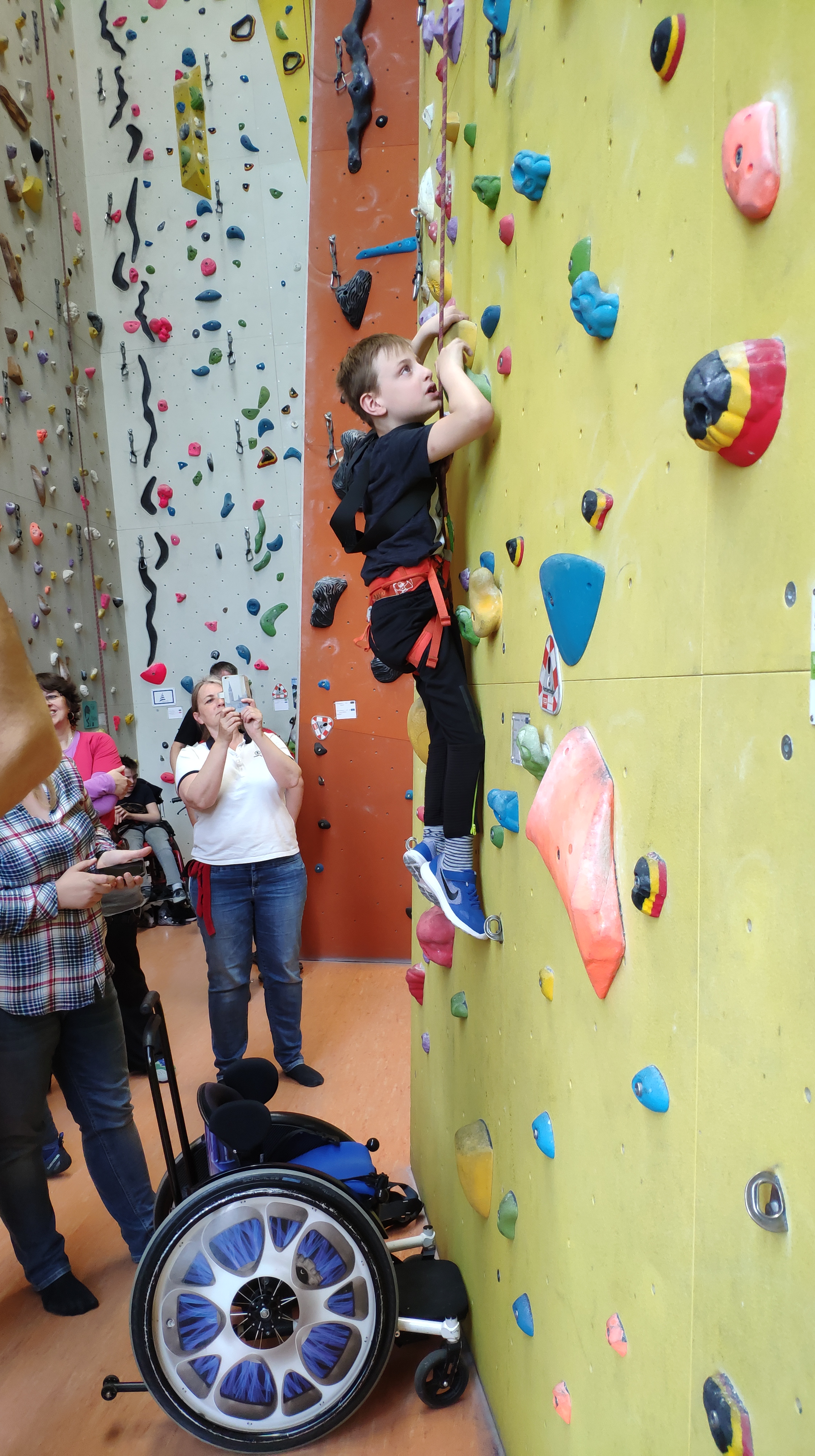 Menschen mit Handicap / Rolligruppe