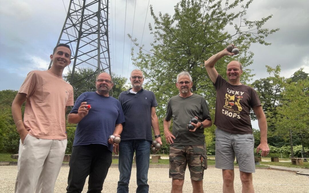 Vereinsausflug zum Rastatter Boule Club