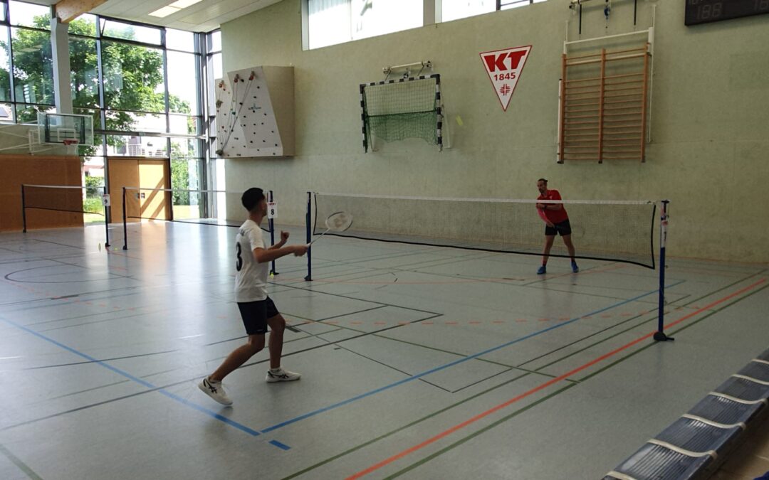 Abteilung Badminton bei der Hobby Stadtmeisterschaft in Kehl am Start