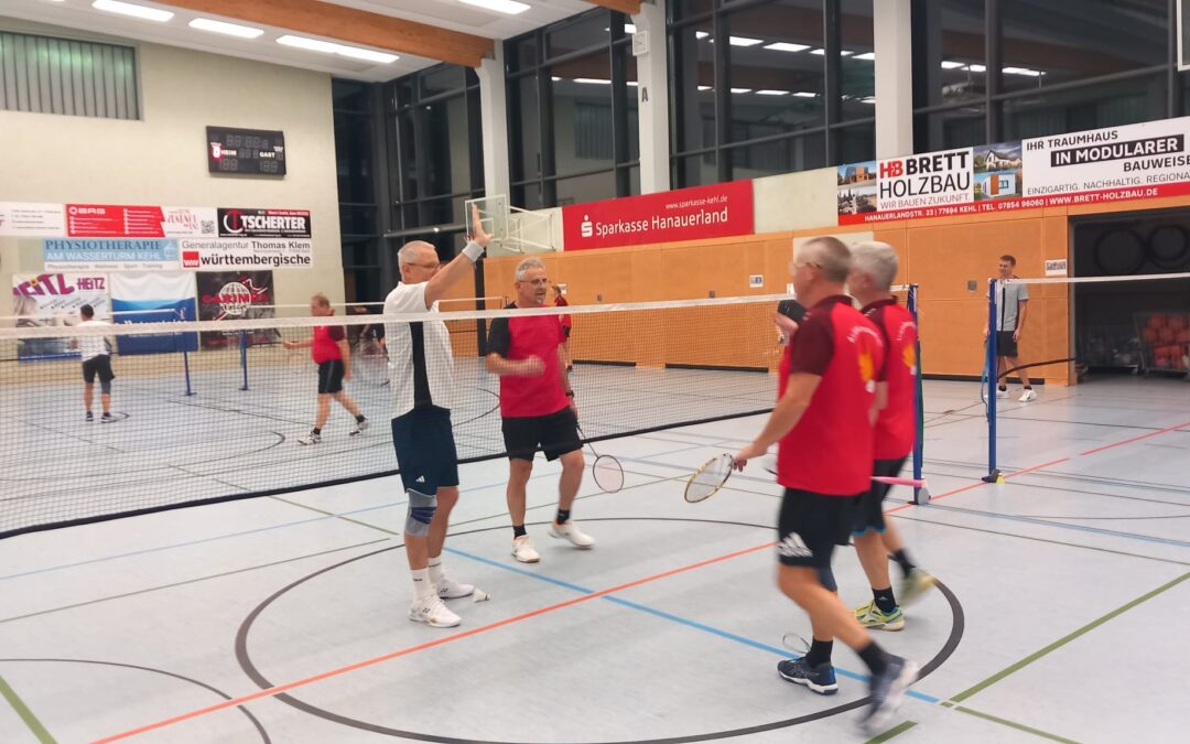 Freudschaftsspiel Badminton KT Kehl 2025